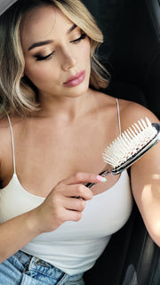 Janeke Chromium Superbrush Hairbrush, Blow Drying and Shampoo CRSP 230 BIA