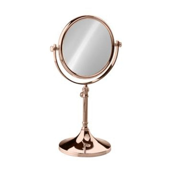 Windisch Free Standing Extensible Round Double Face Mirror