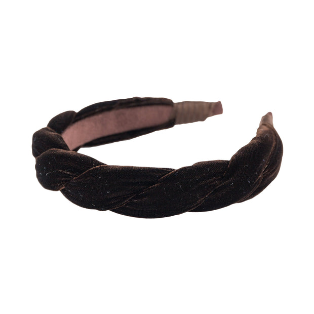 Anna Fashion Headband, Velvet, Braid 1" Wide - Boyd's Madison Avenue