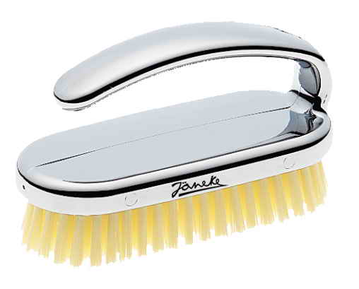 Janeke Nail Brush, Available In Gold or Chromium  CRSP38 - Boyd's Madison Avenue