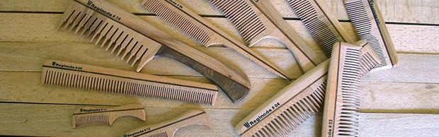 Regincos Small Beach Wood Eco-Friendly Mustache & Beard Comb - Boyd's Madison Avenue