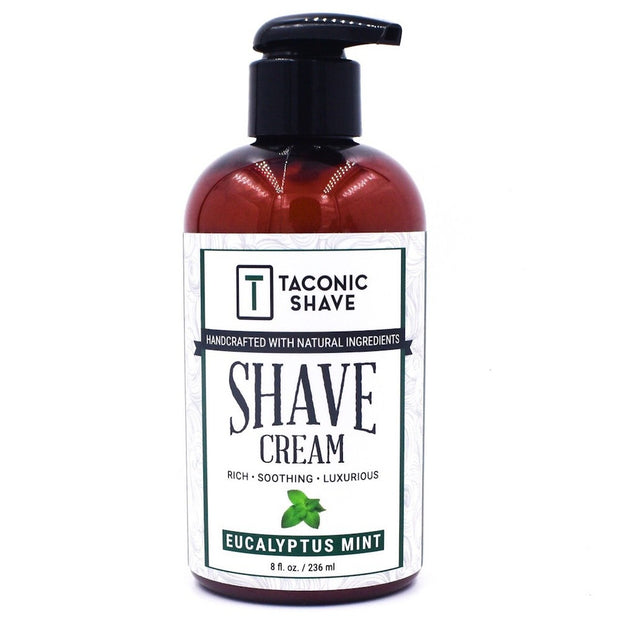 Taconic Eucalyptus Mint Shave Cream 8 Oz. Pump Bottle - Boyd's Madison Avenue