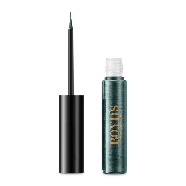 A lush green liquid eyeliner