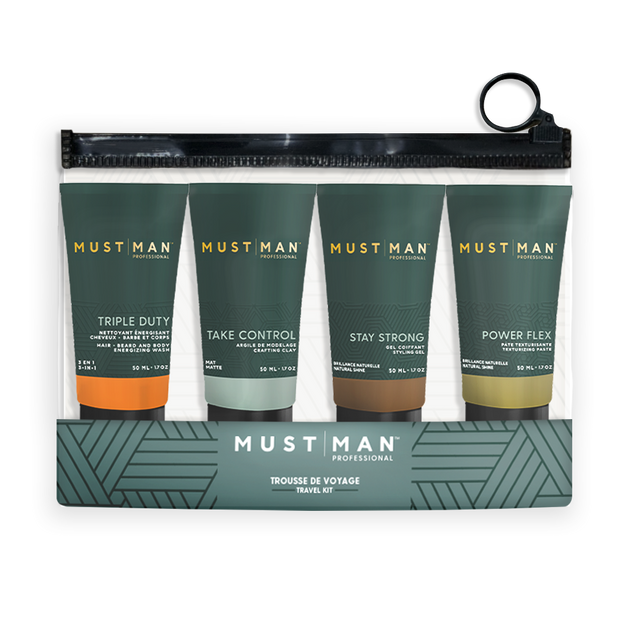 Must Man -TRAVEL KIT - WASH & STYLE