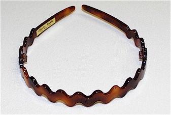 Charles J Wahba Zigzag Headband .5"   (7033) - Boyd's Madison Avenue