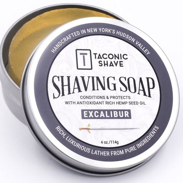 Shaving Soap with Hemp Seed Oil 4oz. - Boyd's Madison Avenue